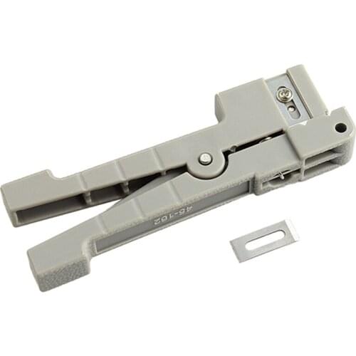 20PCS Coaxial Cable Stripper IDEAL 45-162 Fiber Optic Stripper Transverse Beam Tube Open and Knife Loose Casing Free Shipping