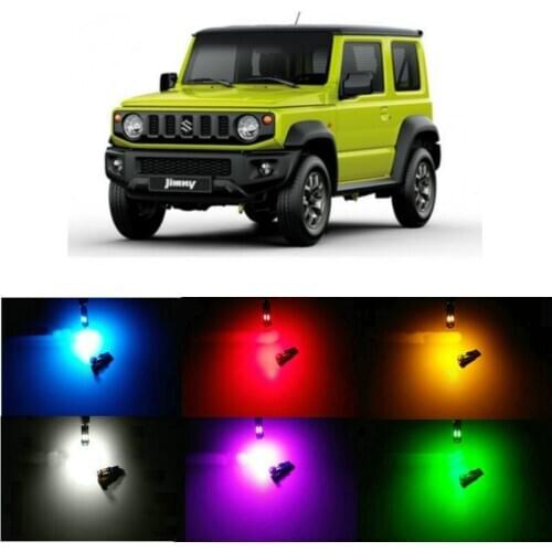 20pc/lot canbus t5 Instrument Dashboard LED Light Bulbs For suzuki baleno carry ignis jimny samurai