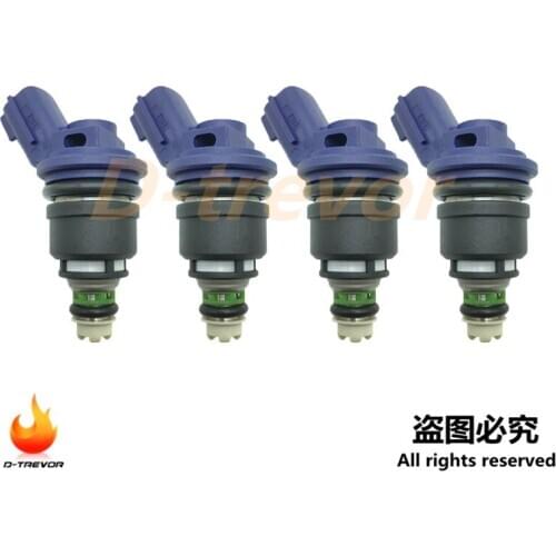 4Pcs 16600-21U01 Fuel Injector Nozzles for Nissan 300ZX 3.0L V6 1996
