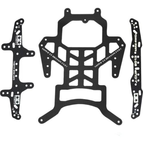 Free Shipping Spare parts for Tamiya mini 4WD RC Car model SX SXX Chassis/Head/Tail plate leading Pteris