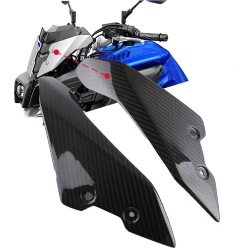 For Yamaha MT10 MT-10 MT 10 2016 2017 2018 Carbon Fiber Motorcycle Windshield Side Panel Cover Motorcycle Accessories