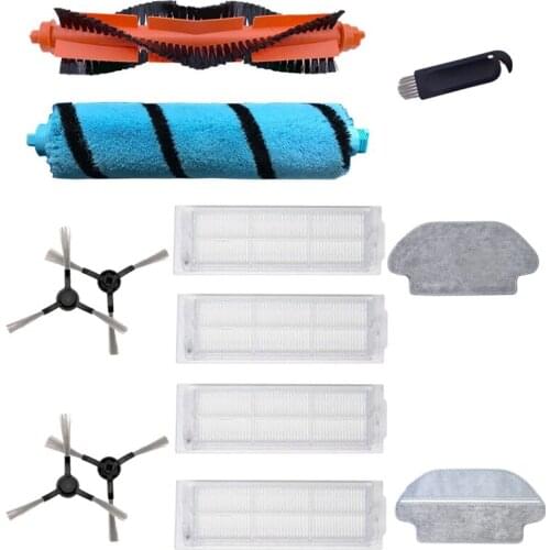 Side Brush Mop Rag Main Brush for Viomi V2 Pro V3 Mop P Filter HEPA for Xiaomi Mijia STYJ02YM STYTJ02YM Accessories