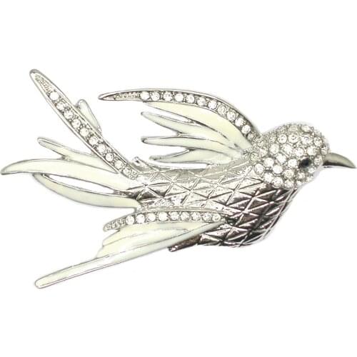 Bird Brooches for Women Enamel Fashion Animal Pins Men Banquet Brooch For Suits Dress Fashion Hat Scarf Backpack Pin party Gift