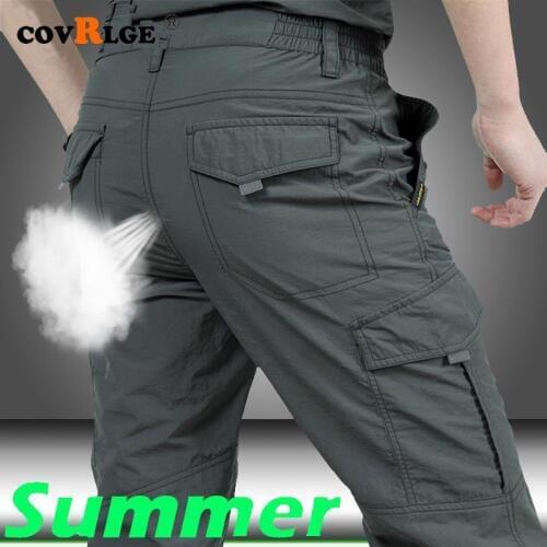 Covrlge Men's Military Trousers