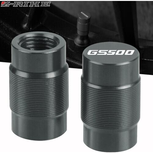 Motorcycle CNC Accessorie Wheel Tire Valve Stem Caps CNC Airtight Covers For SUZUKI GS500 GS 500 1989-2008 1990 1991 1992 1993