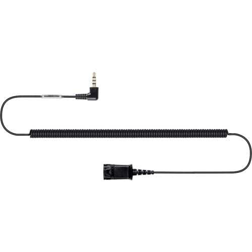 Headset QD (Quick Disconnect),Compatible with Plantronics Headset.QD Cable with Single 3.5mm Plug for Smartphones Mobile Phones