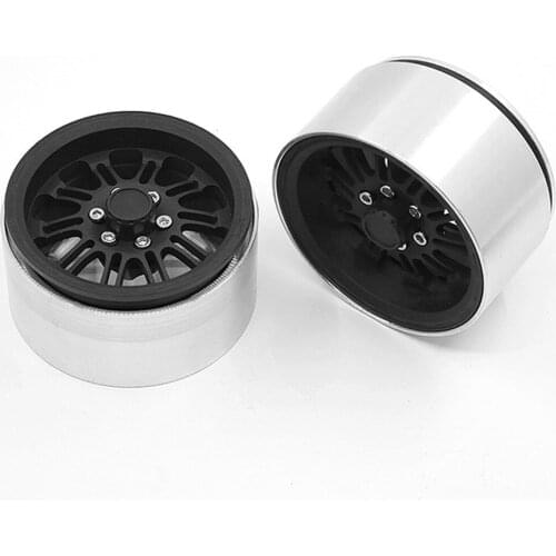 For TRX4 SCX10 90046 D90 RR10 Wheel hubs 2.2" Wheel Rims Alloy Upgrading Crawler Off Road RC Car Parts