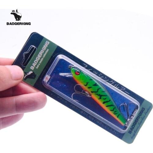 2019 summer new slow sinking jearkbait fishing lure wobblers artificial bait hard lure shallow diving minnow for fishing