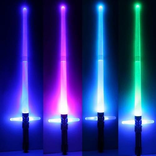 New Colorful Cross Telescopic Laser Sword Children Toys Sword Outdoor Lightsaber Cosplay Props seven color toggle dropshipping