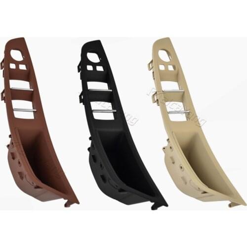 Right Hand Drive RHD For BMW 5 series F10 F11 520 525 Wine Car Interior Door Handle Inner Panel Pull Trim Cover