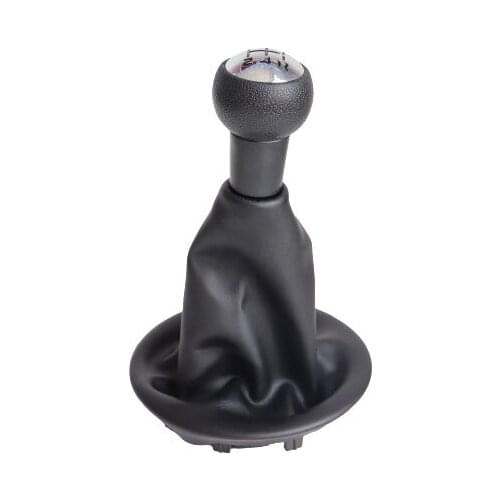 Car Shifter Stick Lever Gaiter Boot Cover PU Leather Gear Shift Knob For Peugeot Partner 2008-on Citroen Berlingo III MK3