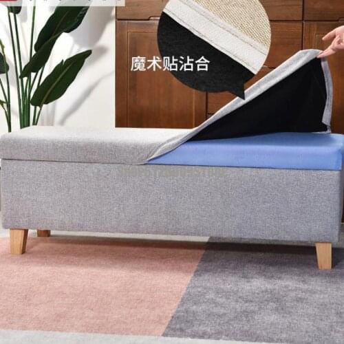 Shoe Changing Stool Shoe Cabinet Small Sofa At The Door Of Household Clothing Store Solid Wood Storage Simple Modern Bench Bench