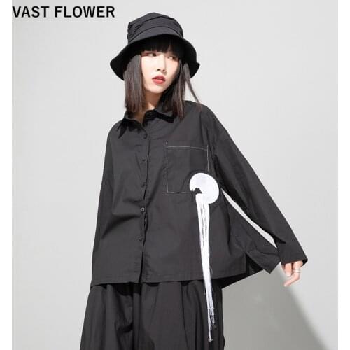 Женские хлопковые рубашки VAST FLOWER China At AliExpress