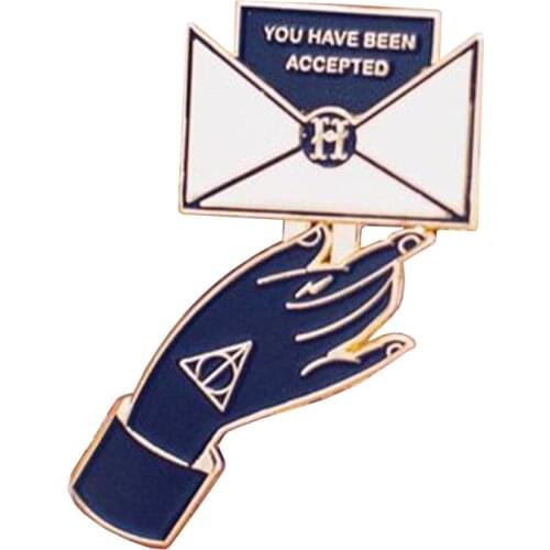 You have been accepted pin