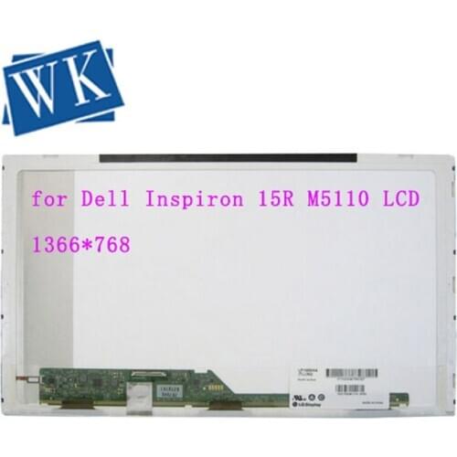15.6"for Dell Inspiron 15R M5110 M5010 M5525 N5010 N5110 M5030 5520 1555 LCD Screen LED Display 1366x768 Replacement Panel