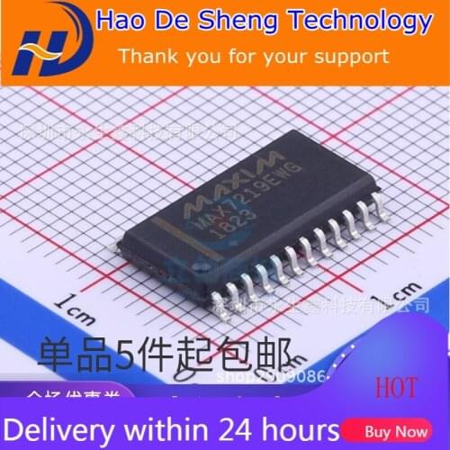 10PCS/LOT MAX7219EWG MAX7219EW SOIC-24 Display Driver IC New Original In Stock