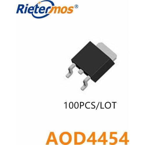 100pcs AOD4454 D4454 150V T0-252 SMD made in China