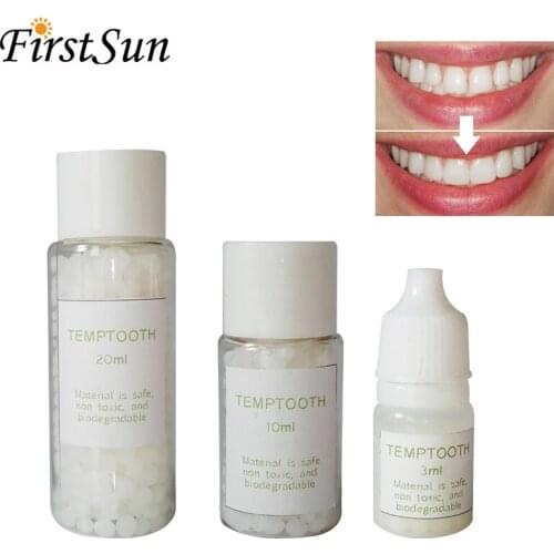 3/10/20ml Temporary Tooth Repair Adhesive Fix Broken Teeth Dental Restoration Teeth Filling Material Dental Repair Tools Care