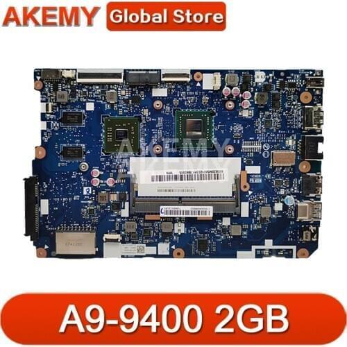 AKemy For Lenovo ideapad 110-15AST Laptop Motherboard 5B20M56015 CG512 NM-B112 with A9-9400 2GB GPU With RTC DDR4 System Board