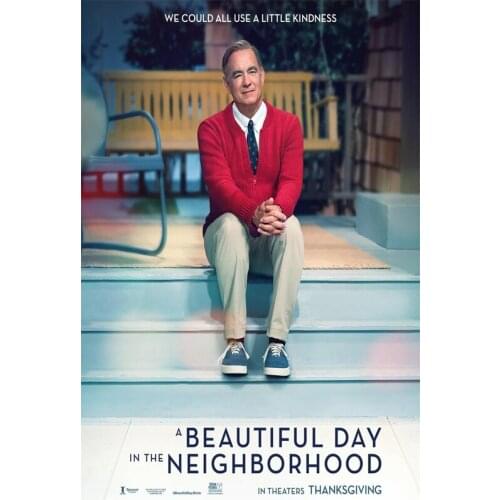 D0908 A Beautiful Day in the Neighborhood Movie Silk Fabric Poster Art Decor Indoor Painting Gift