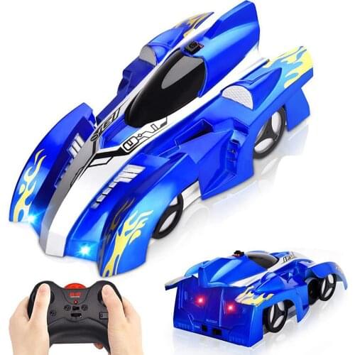 Toys for boy machine on control New Car Wall Racing Car Toys Remote Control Anti Gravity Ceiling Racing ElectricToy Machine Car