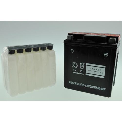 GEL YTX7L-BS GEL Moto battery (6-FMA-7D)