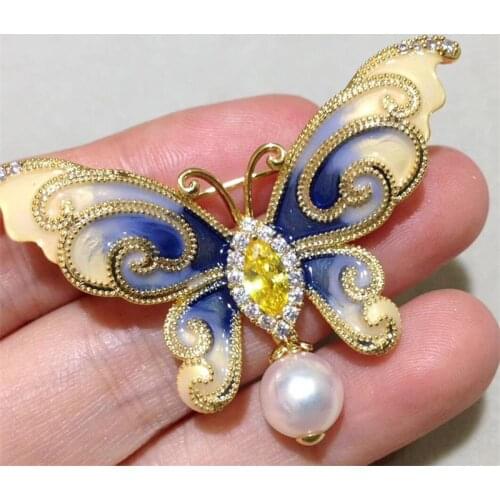 HaBiToo White Brooches For Clothes