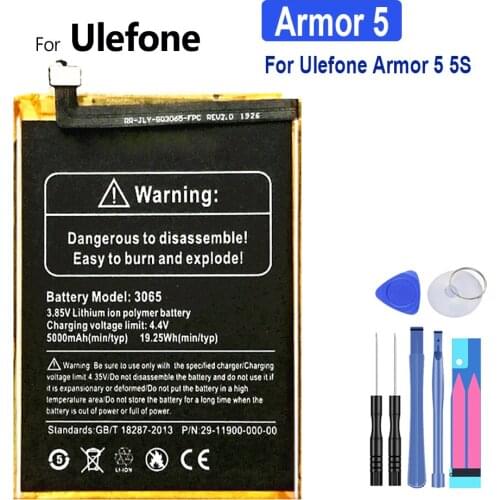 KiKiss Ulefone Armor 5 Phone Batteries
