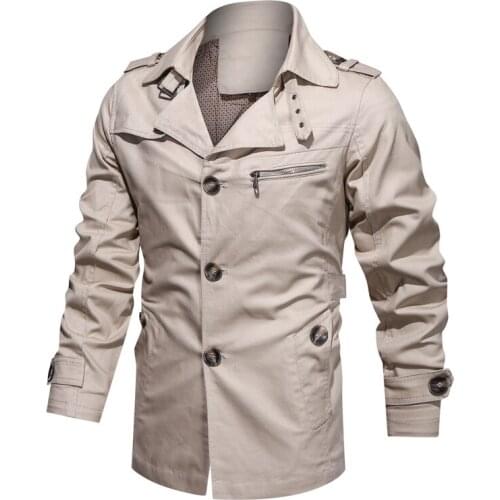 Autumn Jackets Men Military Cargo Jackets Tactical Air Force Business Coat Pilot Bomber Jackets Outerwear Men Brand Clothing