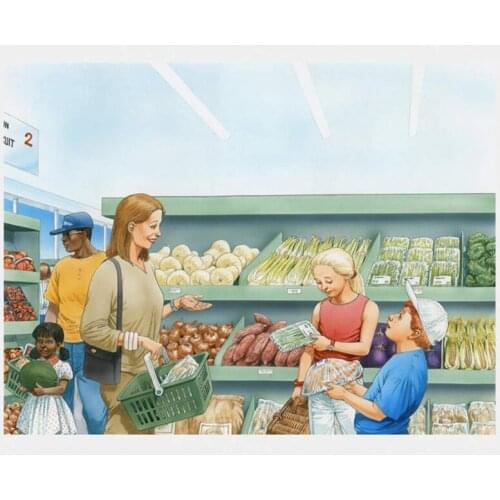 Convenience Store Shopping DIY Full Diamond Painting Cross Stitch Embroidery Home Decor 5D Handcraft JX655