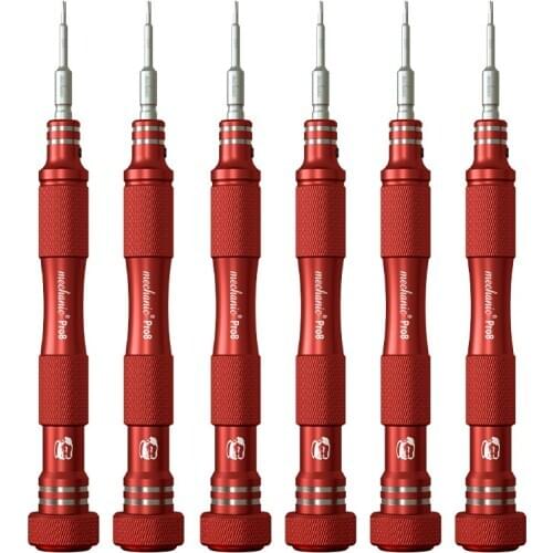 MECHANIC Non-Slip Screwdriver 0.8 Torx 0.6 Y-Type 1.2 1.5 Phillips 2.5 T2 For Mobile Phone Camera Repair Disassemble Tool