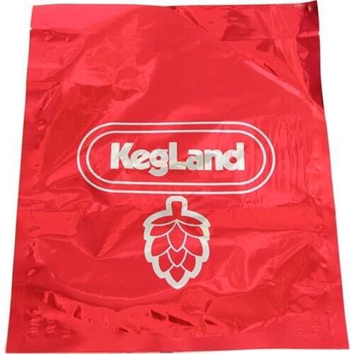 Red aluminum foil bags 10 / group homebrew
