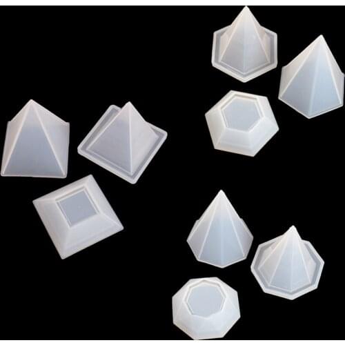 DIY Cutting Shape Diamond Storage Box Mold Transparent Silicone Mould Resin Decorative Craft DIY Epoxy Resin Molds For Jewelry