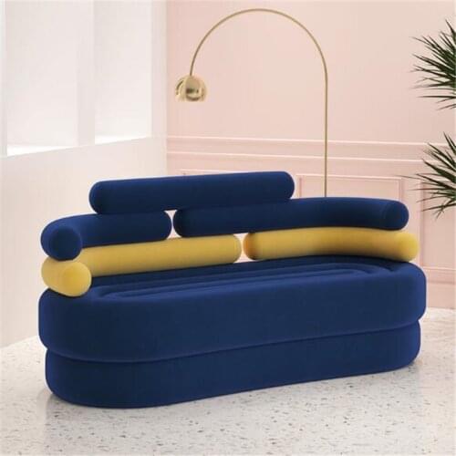 Net Celebrity Nail Shop Studio Clothing Store Small Sofa,Beauty Salon Modern Minimalist Nordic Office Sofa