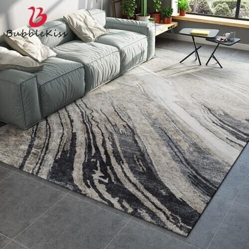 Nordic Style Carpets For Living Room Bed Room Kid Room Rugs Home Carpet Floor Door Mat Delicate Thicker Abstract Area Rugs Mat
