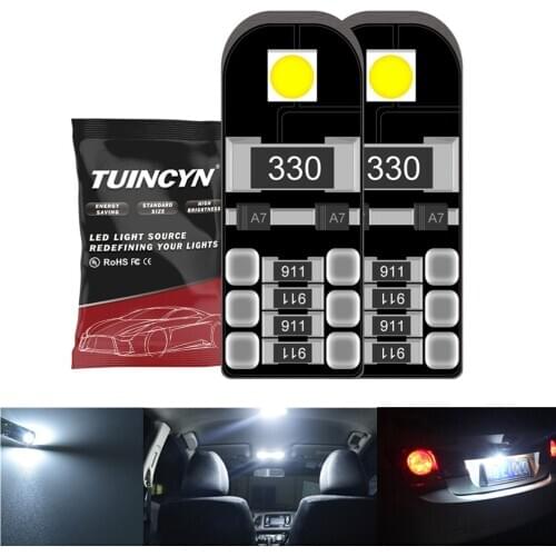 W5W LED T10 LED Car led running lights for Car accessories T10 W5W Led Bulb Canbus Error Free 194 168 Car Interior Lights Bulb