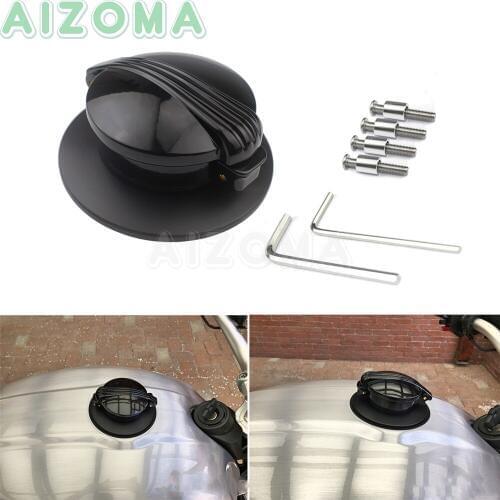 1pcs Black Cafe Racer Motorcycle Oil Gas Fuel Tank Filler Caps Aluminum for BMW R Nine T R9T R NineT 2014-2019