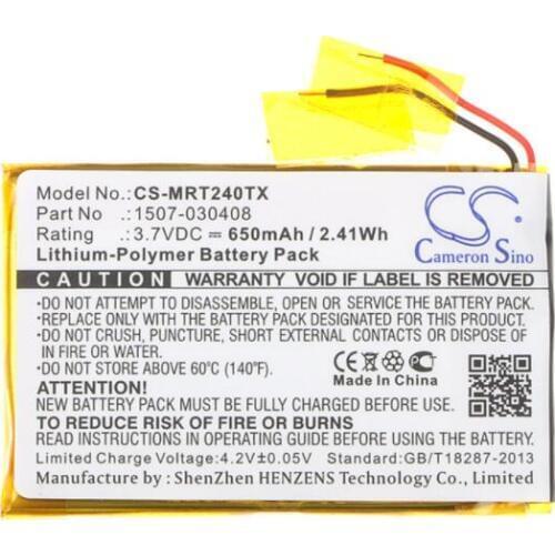 Cameron Sino 650mAh battery for RII i24T mini i24 RT-MWK24T 1507-030408 TV Box Battery