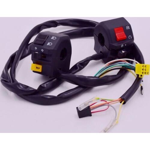 Free shipping for Suzuki motorcycle parts handlebar switch GN250 cattle total left and right hand switch GZ250 TU250 motorcycle