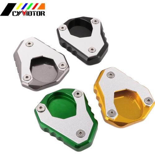 Motorcycle Foot Side Stand Extension Pad For KAWASAKI Versys 650 15 16 17 18 2015 2016 2017 2018