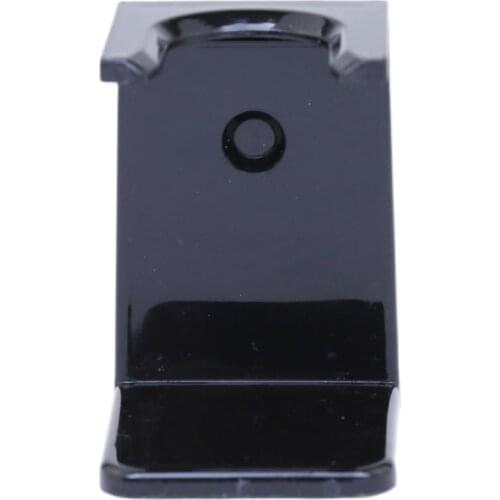 Black Acrylic Shaving Brush And Razor Stand