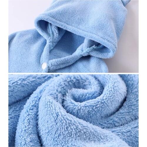 Baby Cartoon Cute Bear Animal Hooded Bath Towel Ultra Soft Absorbent Bathrobe X5XE