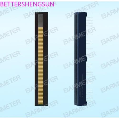 BL101-7504F 101-segment 75mm yellow LED light bar display device