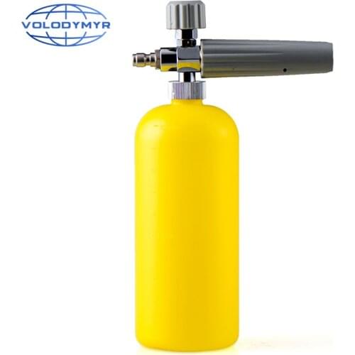 Export Wholesale High Pressure Bubble Watering Can Car Washing Machine Rotating Nozzle Foam Lance Car Washing Gun PA Pot