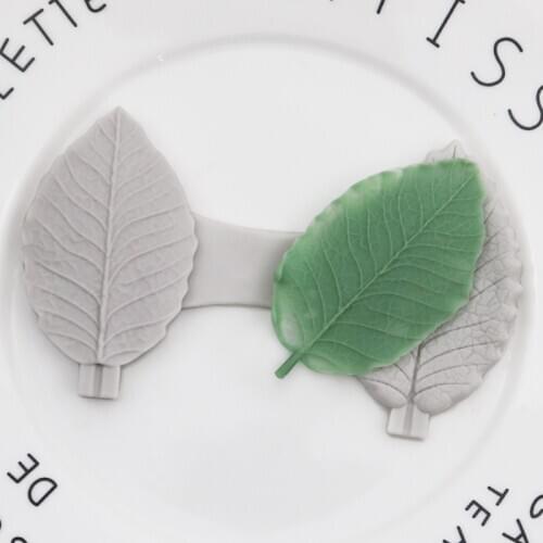 Tree Leaf Fondant Silicone Mold Handmade Ultra-Light Clay Mold XGY-248