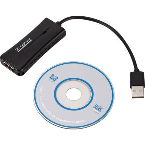 Mini HD 1080P HDMI To USB 2.0 Video Capture Card Game Recording Box For Computer Youtube Live Streaming Broadcast