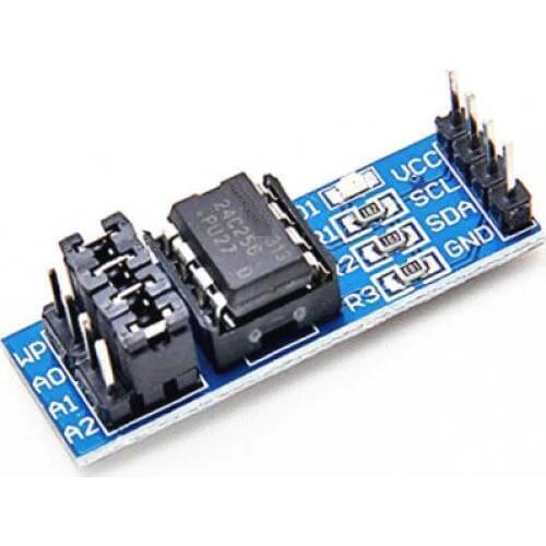 1 PCS AT24C256 Serial EEPROM I2C Interface EEPROM Data Storage Module For Arduino