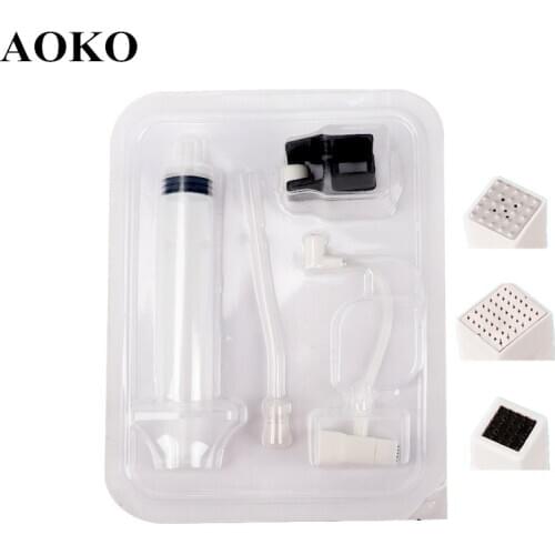 10 PCS Disposable Needleless Injection Syringe Tube Sets Face Eye Body for Vanadium Titanium Crystal Injection Gun Mesogun