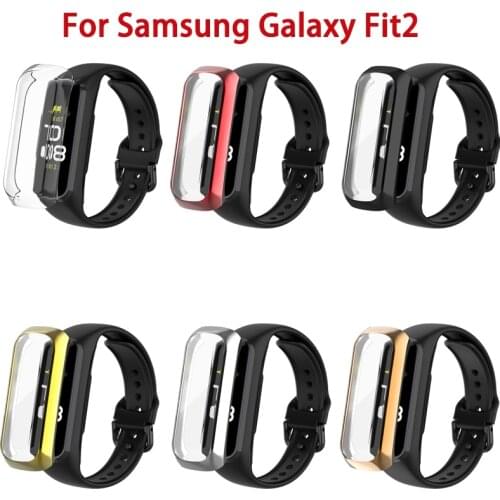Soft TPU Clear Smartband Protective Film For Samsung Galaxy Fit 2 SM-R220 Smart Wristband Fit2 R220 Screen Protector Cover