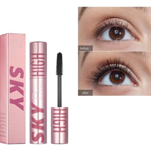 Curling Mascara Black Color Thick Waterproof Sweat-proof Not Easy To Smudge Smooth Mild Non-irritating Long-lasting Eyes Makeup